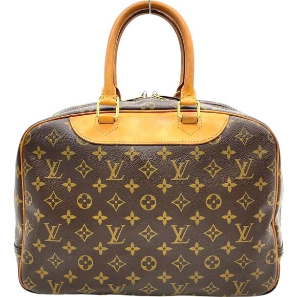 857310BH (L4) Louis Vuitton Hand Bag Brown Monogram - Picture 1 of 13